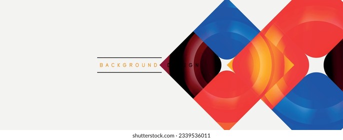 Circle abstract background. Wallpaper, banner, background, landing page, wall art, invitation, print, poster