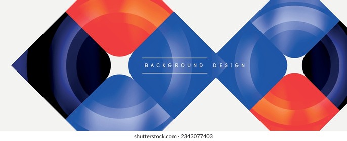 Recorrer el fondo abstracto del círculo. Fondo de escritorio, banner, fondo, página de inicio, arte mural, invitación, impresión, afiche