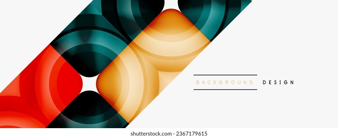 Recorrer el fondo abstracto del círculo. Fondo de escritorio, banner, fondo, página de inicio, arte mural, invitación, impresión, afiche