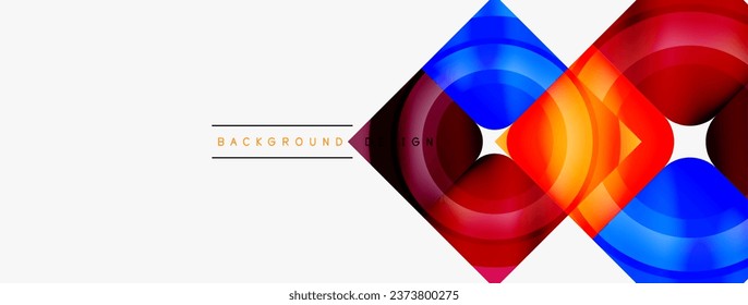 Circle abstract background. Wallpaper, banner, background, landing page, wall art, invitation, print, poster