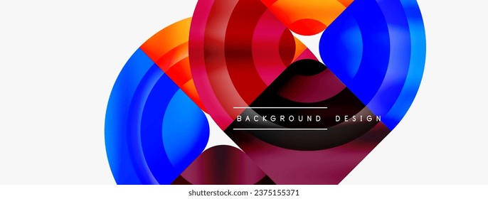 Recorrer el fondo abstracto del círculo. Fondo de escritorio, banner, fondo, página de inicio, arte mural, invitación, impresión, afiche