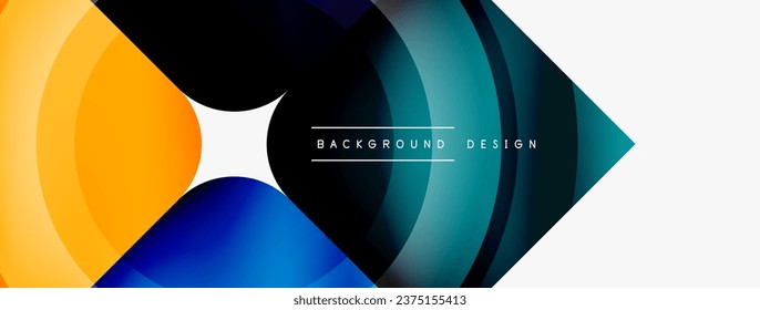 Circle abstract background. Wallpaper, banner, background, landing page, wall art, invitation, print, poster