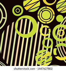 Circle abstract backgrounds. Colorful circles modern abstract composition. Geometric background.