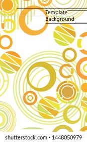 Circle abstract backgrounds. Colorful circles modern abstract composition. Geometric background.