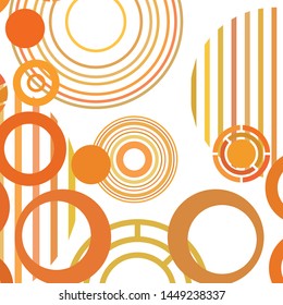 Circle abstract backgrounds. Colorful circles modern abstract composition. Geometric background.