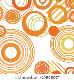 Circle abstract backgrounds. Colorful circles modern abstract composition. Geometric background.