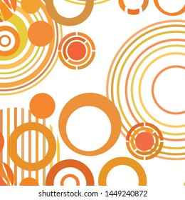 Circle abstract backgrounds. Colorful circles modern abstract composition. Geometric background.