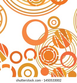 Circle abstract backgrounds. Colorful circles modern abstract composition. Geometric background.