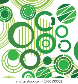 Circle abstract backgrounds. Colorful circles modern abstract composition. Geometric background.