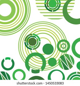 Circle abstract backgrounds. Colorful circles modern abstract composition. Geometric background.