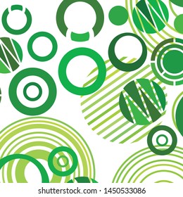 Circle abstract backgrounds. Colorful circles modern abstract composition. Geometric background.