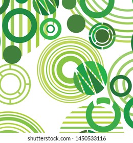 Circle abstract backgrounds. Colorful circles modern abstract composition. Geometric background.