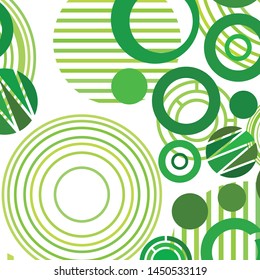 Circle abstract backgrounds. Colorful circles modern abstract composition. Geometric background.