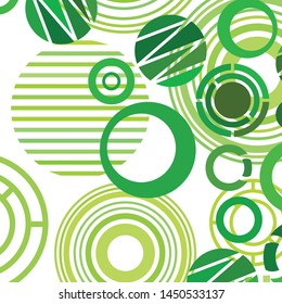 Circle abstract backgrounds. Colorful circles modern abstract composition. Geometric background.