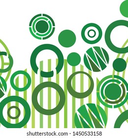 Circle abstract backgrounds. Colorful circles modern abstract composition. Geometric background.