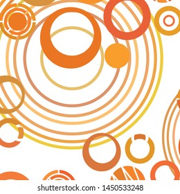 Circle abstract backgrounds. Colorful circles modern abstract composition. Geometric background.