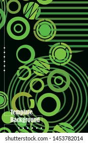 Circle abstract backgrounds. Colorful circles modern abstract composition. Geometric background.