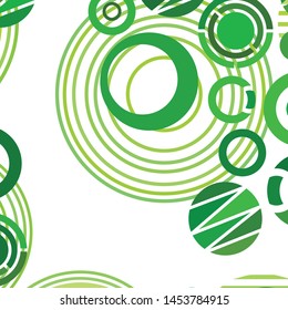 Circle abstract backgrounds. Colorful circles modern abstract composition. Geometric background.