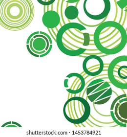 Circle abstract backgrounds. Colorful circles modern abstract composition. Geometric background.