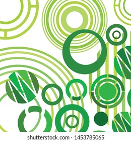 Circle abstract backgrounds. Colorful circles modern abstract composition. Geometric background.