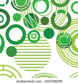 Circle abstract backgrounds. Colorful circles modern abstract composition. Geometric background.