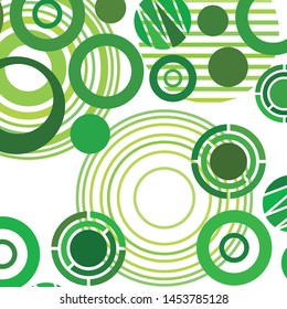 Circle abstract backgrounds. Colorful circles modern abstract composition. Geometric background.
