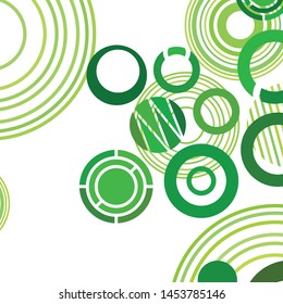Circle abstract backgrounds. Colorful circles modern abstract composition. Geometric background.