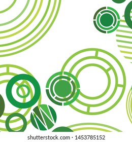 Circle abstract backgrounds. Colorful circles modern abstract composition. Geometric background.