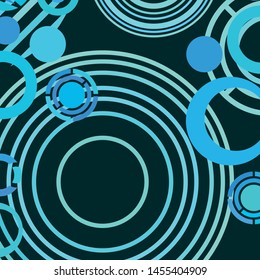 Circle abstract backgrounds. Colorful circles modern abstract composition. Geometric background.