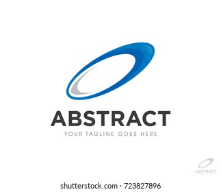 circle abstract business logo icon vector template