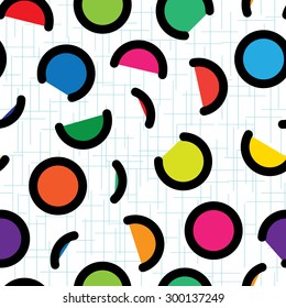 Circle abstract colorful background 