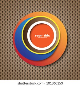 circle abstract cover / icon