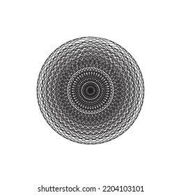 Circle abstract element. EPS08 vector