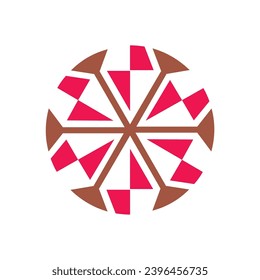 circle abstract geometry vector design element