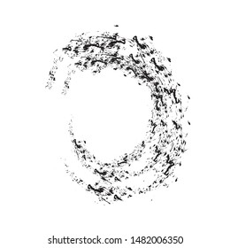 circle abstract icon vector design template