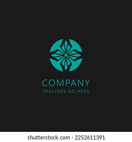 Circle abstract logo design, suitable for all industry