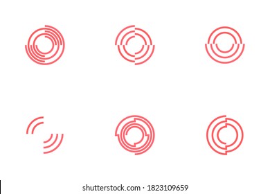 Circle Abstract Logo Design Template Vector