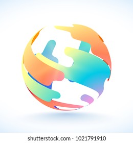 Circle Abstract Logo Vector Design