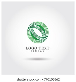 Circle Abstract Logo Vector Icon Template