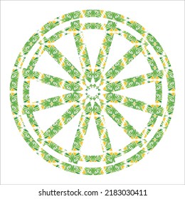 Circle abstract logo vector web