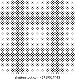 Kreis abstraktes Muster.gepunktete Nahtlose Überlagerung .Halbton, Vektorhintergrund.Polka-Punkte
