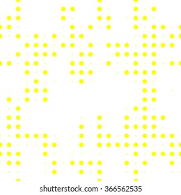 Circle Abstract Pattern.dotted Seamless texture.Halftone dots vector background