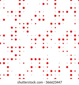 Circle Abstract Pattern.dotted Seamless texture.Halftone dots vector background
