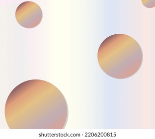 El círculo es una imagen de estilo abstracto.