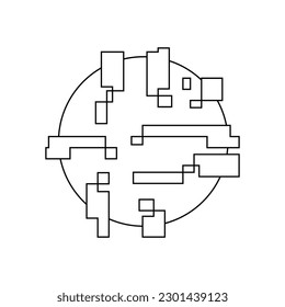 Circle Abstract Vector Logo Design Template