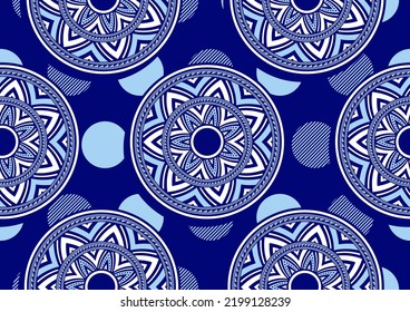 circle africa seamless pattern, vibrant colors, textile art, hand-draw line image and background, fashion artwork for Fabric print, clothes, scarf, shawl, carpet, kerchief, handkerchief