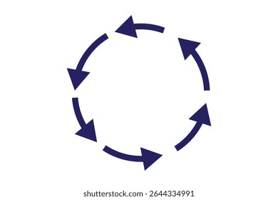 CIRCLE Arrow black icon .circle arrows. circular arrow icon, refresh