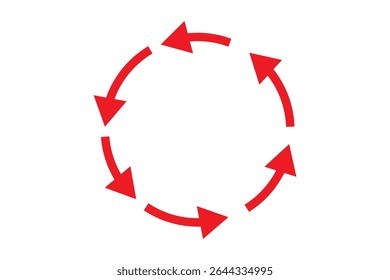 CIRCLE Arrow schwarzes Symbol .circle Pfeile. Kreispfeil-Symbol, aktualisieren