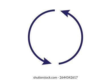 CIRCLE Arrow black icon .circle arrows. circular arrow icon, refresh, reload.