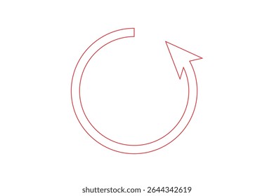 CIRCLE Arrow black icon .circle arrows. circular arrow icon, refresh, reload.